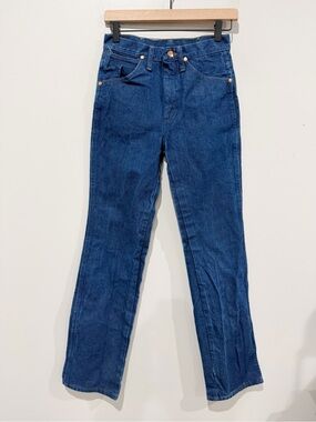 WRANGLER 936DEN Cowboy Cut Slim Fit Jeans Size 27 X 32